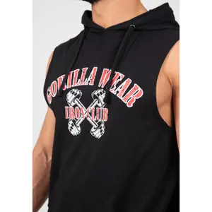 Sleeveless hooded T-shirt Gorilla Wear Chico image-2