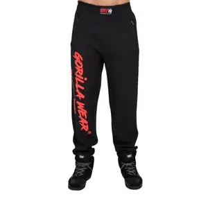 9094090511-jogginghose-gorilla-wear-augustine-old-school-schwarz-rot