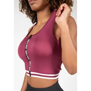 Sport-BH mit Reißverschluss, Damen Gorilla Wear Mesa image-3