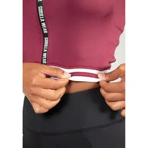 Sport-BH mit Reißverschluss, Damen Gorilla Wear Mesa image-6