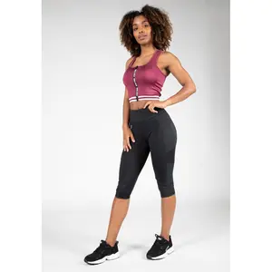Sport-BH mit Reißverschluss, Damen Gorilla Wear Mesa image-2
