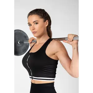 Sport-BH mit Reißverschluss, Damen Gorilla Wear Mesa image-3