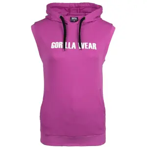 Sudadera sin mangas con capucha para mujer Gorilla Wear Virginia image-0