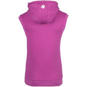 Sudadera sin mangas con capucha para mujer Gorilla Wear Virginia image-3