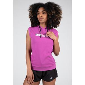 Sudadera sin mangas con capucha para mujer Gorilla Wear Virginia image-1