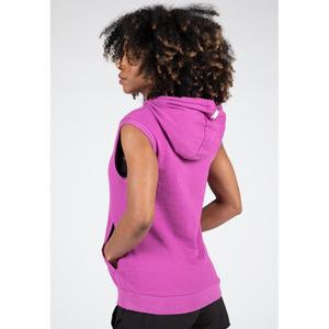 Sudadera sin mangas con capucha para mujer Gorilla Wear Virginia image-4