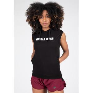 Sudadera sin mangas con capucha para mujer Gorilla Wear Virginia image-1