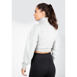 Sweatshirt de corte com meio fecho para mulher Gorilla Wear Ocala image-4