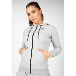 Sudadera con capucha y cremallera Gorilla Wear Pixley image-1