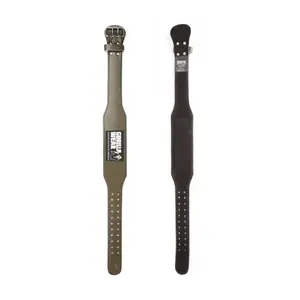 Padded leather lifting belt Gorilla Wear 4"