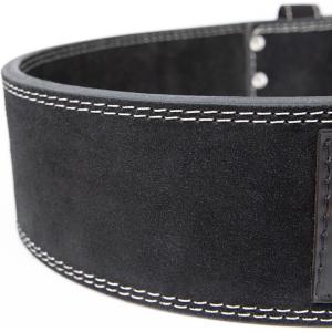 4-inch leather lifting belt Gorilla Wear image-2