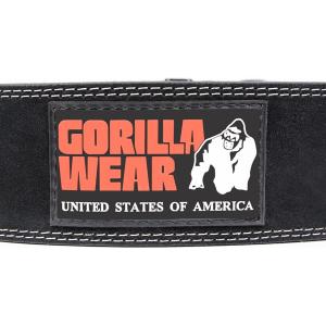 4-inch leather lifting belt Gorilla Wear image-4