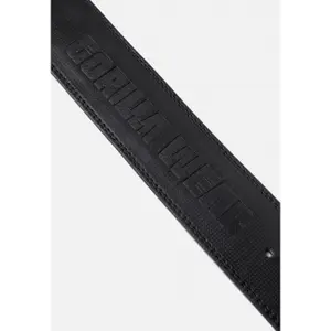 Carbon leather lifting belt Gorilla Wear 4" image-2