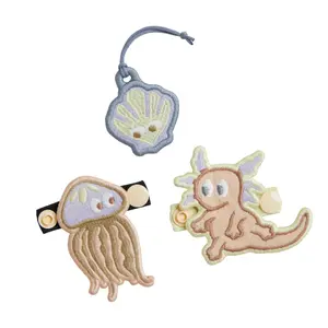 Kids' fabric patch Got Bag Axolotl (x3)