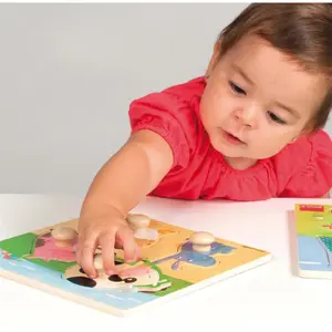 Wooden puzzle Goula Animales image-2