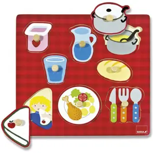 Wooden puzzle Goula Comedor image-0