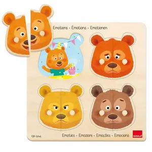 Wooden puzzle Goula Emociones image-0
