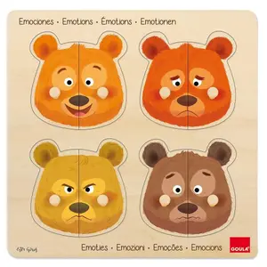 Wooden puzzle Goula Emociones image-1