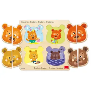 Wooden puzzle Goula Emociones image-2