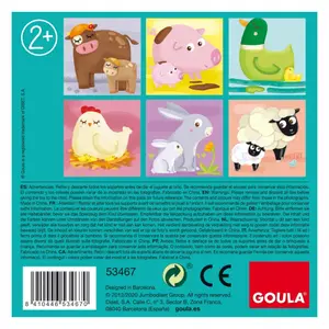 Puzzle 4 animal cubes Goula image-2