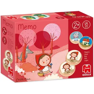 Wooden memorabilia game Little Red Riding Hood Goula image-0