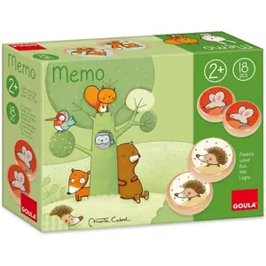 Wooden memory games Goula Tom et ses amis image-0