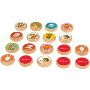 Wooden memory games Goula Tom et ses amis image-1
