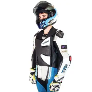 Gilet airbag per moto, elastico, pelle Helite GP-AIR image-2