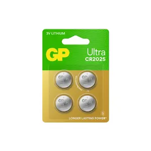 Batteria GP Batteries Ultra CR2025 (x4) image-1