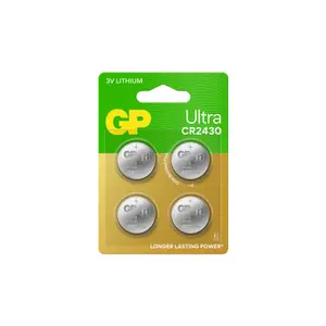 Batería descargada GP Batteries Ultra CR2430 (x4) image-1