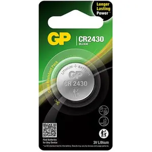 Bateria descarregada GP Batteries CR2430 (x2)