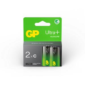 Pile GP Batteries Alcaline Ultra Plus type C (LR14) (x2)