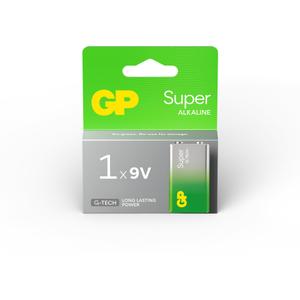 Pile GP Batteries Alcaline Super type E-Block (6LR61)