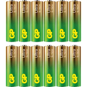 Batteria GP Batteries Alcaline Ultra type AA (LR6) 1,5V (x12) image-1