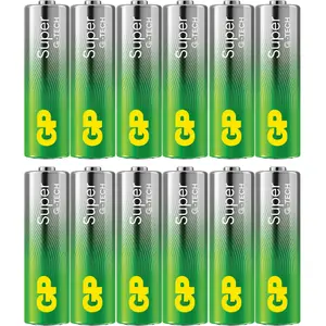 Batteria GP Batteries Alcaline Super type AA (LR6) 1,5V (x12)