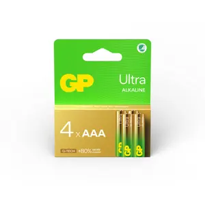 Batteria GP Batteries Ultra type AAA LR03 (x4) image-2