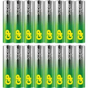Batteria GP Batteries Alcaline Super type AAA (LR03) 1,5Vv (x16) image-1