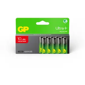 Batteria GP Batteries Alcaline Ultra Plus type AA (LR6) 1,5V (x10) image-2