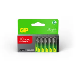 Batteria GP Batteries Alcaline Ultra Plus type AAA (LR03) 1,5V (x10) image-2