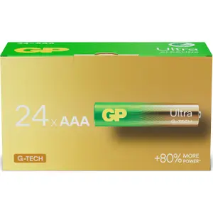 Batteria GP Batteries Alcaline Ultra type AAA (LR03) 1,5Vv (x24) image-2