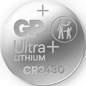 Bateria descarregada GP Batteries GP Batteries Ultra Plus CR2430