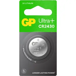 Bateria descarregada GP Batteries GP Batteries Ultra Plus CR2430 image-1