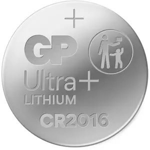 Bateria descarregada GP Batteries GP Batteries Ultra Plus CR2016