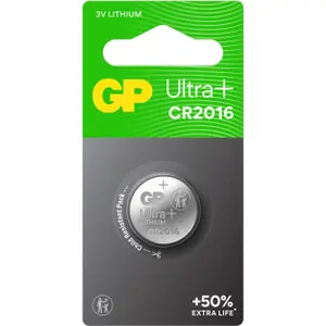 Bateria descarregada GP Batteries GP Batteries Ultra Plus CR2016 image-1
