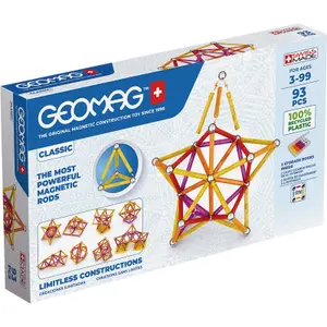 Jeu de construction 93 pièces Gp Toys Geomag Ecofriendly