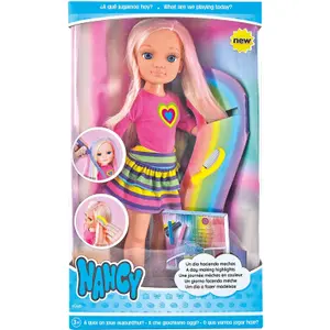 Colorful meches doll Gp Toys Nancy image-1