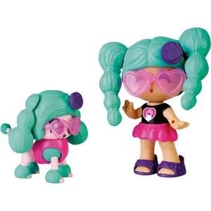 Set of 4 figurines Gp Toys Pinypon My Puppy And Me image-1