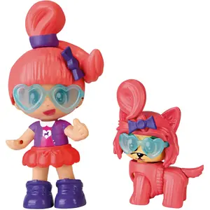 Set of 4 figurines Gp Toys Pinypon My Puppy And Me image-2