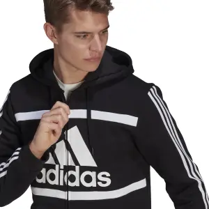 Sweatshirt mit Kapuze adidas Essentials Colorblock Logo image-5