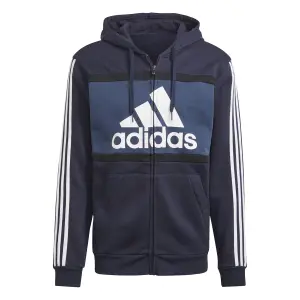 Kapuzensweatshirt adidas Essentials Colorblock Logo image-1